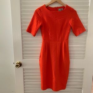 ASOS red dress